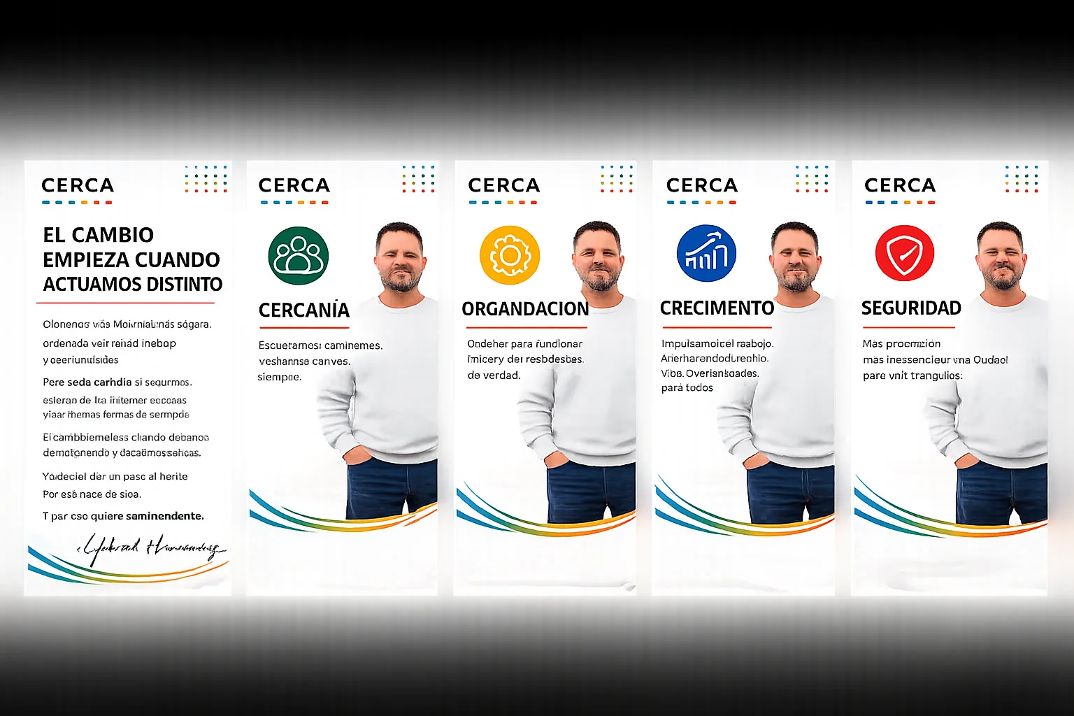 Piezas gráficas de CERCA